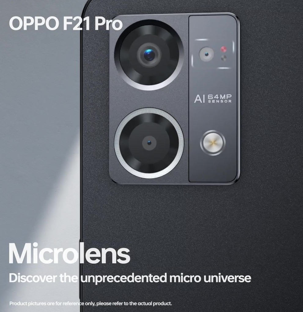Discover the Unseen World Through Segment 1st Microlens of OPPO F21 Pro 