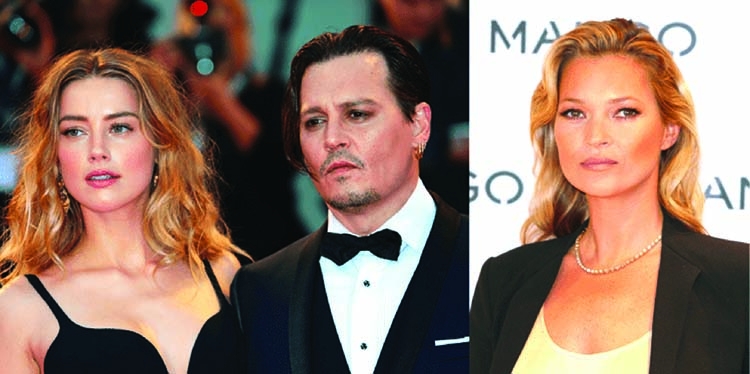 Depp's lawyers celebrate as Heard mentions Kate Moss