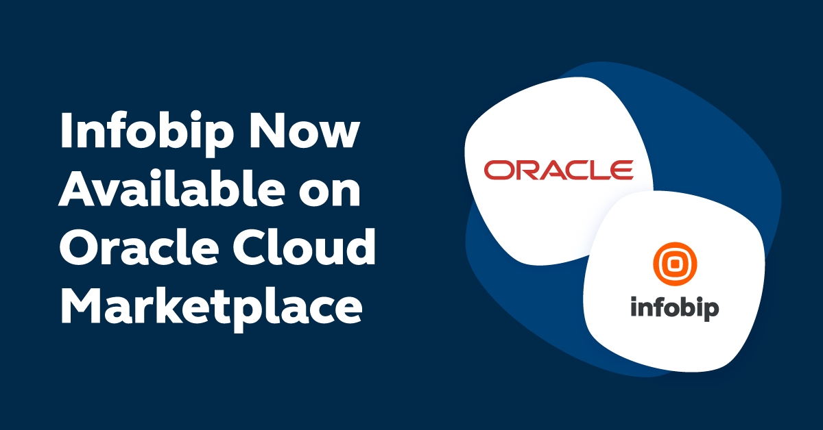 Infobip now available on Oracle cloud marketplace 