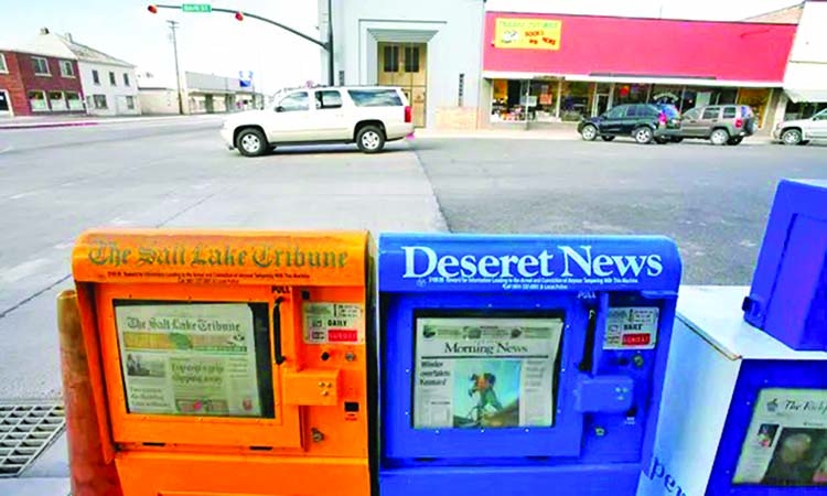 Newspapers in US closing at rate of two a week