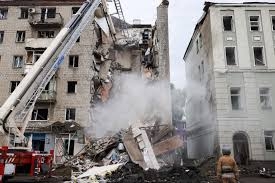 Russian bombardment kills 3 in Ukraine's second city Kharkiv
