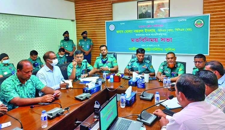 New GMP commissioner exchanges views  with journalists