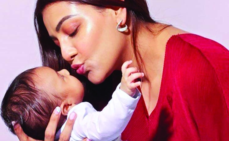 Kajal Aggarwal gives a glimpse of her son Neil's first holiday