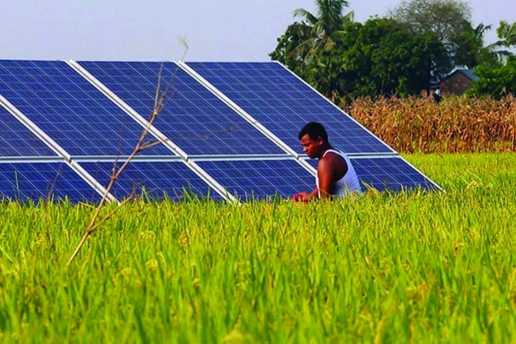 Solar energy needed for energy security