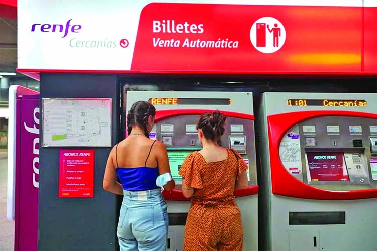 Spain launches free rail travel passes to fight inflation
