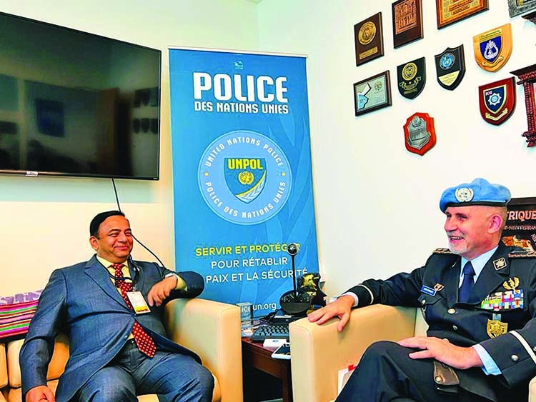UN police chief praises BD police for maintaining world peace