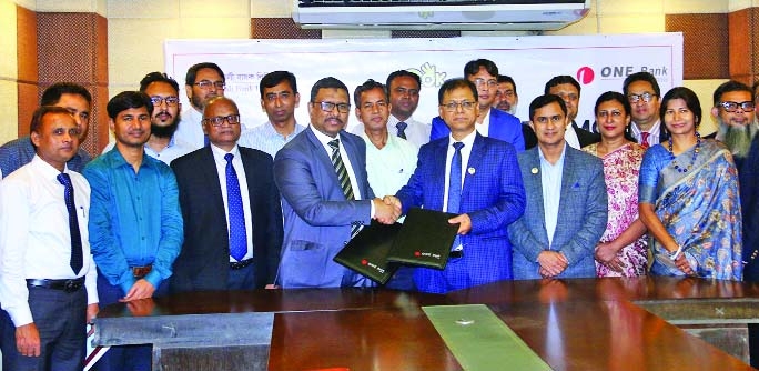 Sonali Bank, One Bank  sign an agreement