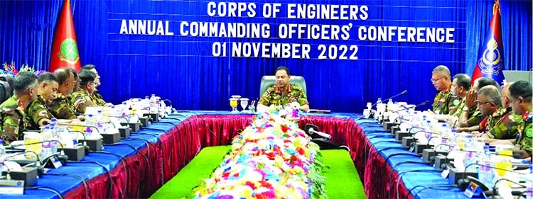 Army Engineers Corps commanding officers' conference held
