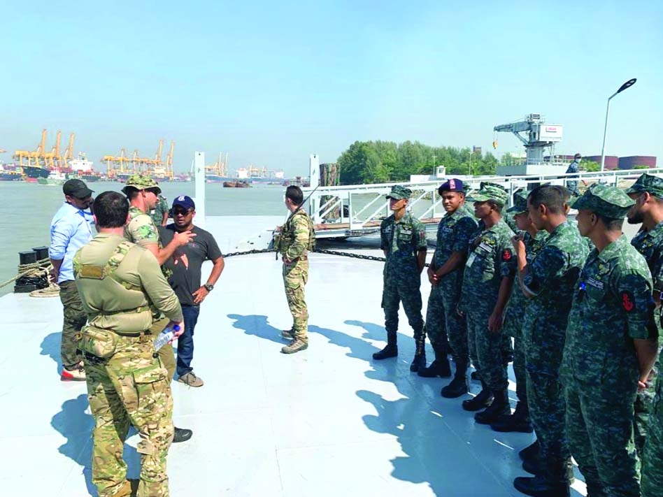 US navy concludes training with Bangladesh navy