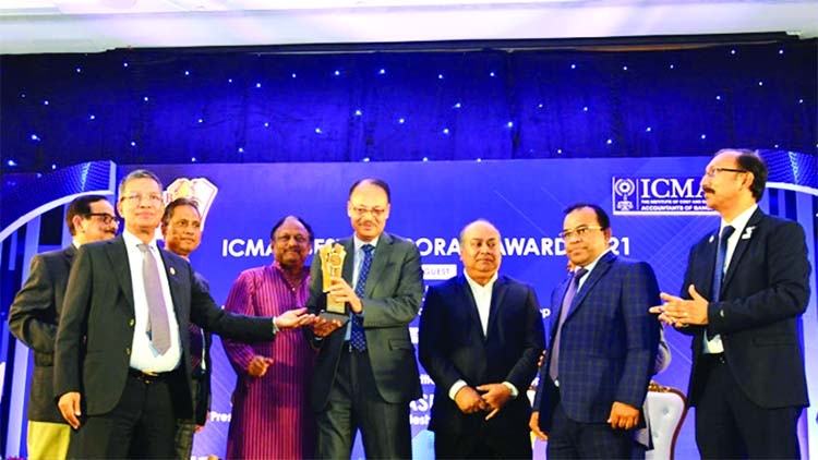 Janata Bank achieves ICMAB Best Corporate Gold Award 2021