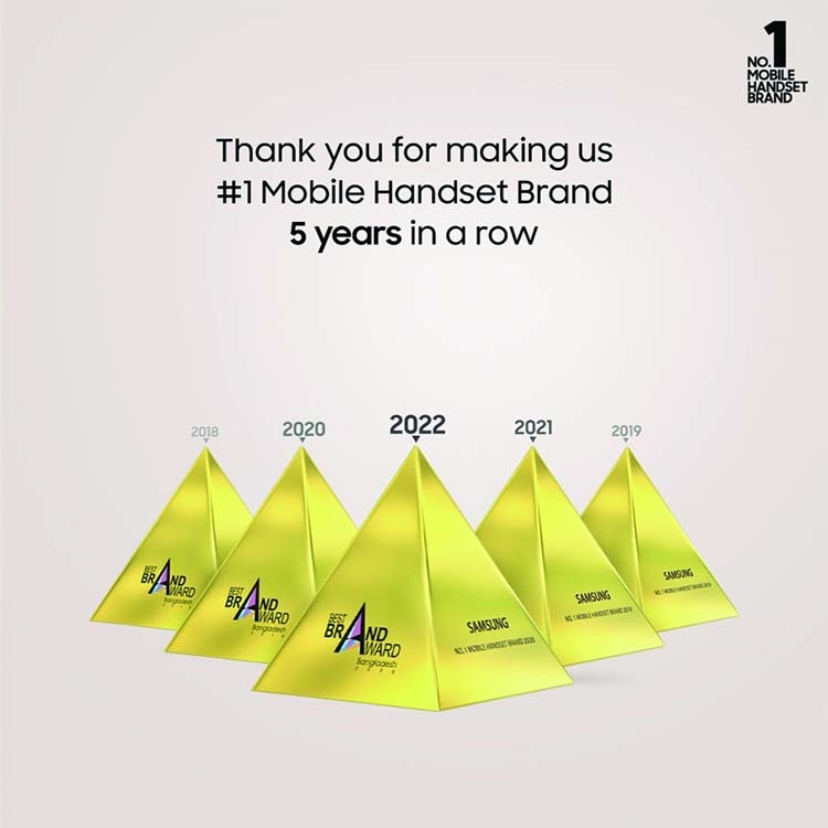 Samsung named 'No. 1 Mobile Handset Brand' in BD The Asian Age Online