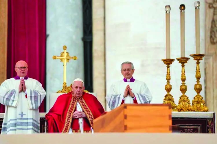 Pope Emeritus Benedict XVI laid to rest | The Asian Age Online, Bangladesh