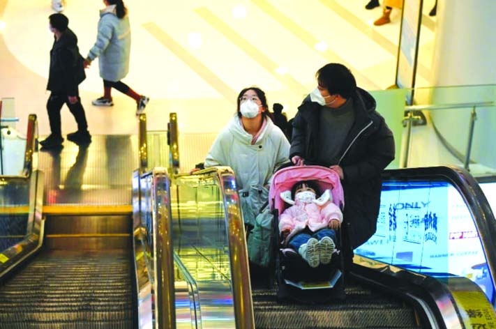 China's population shrinks for first time in more than 60 years