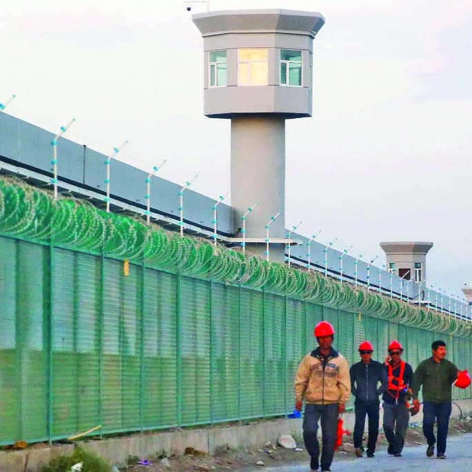 'Uyghur camps turned into prisons'