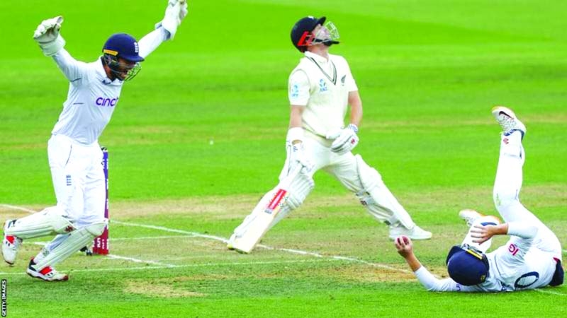 Rain halts England dominance of New Zealand