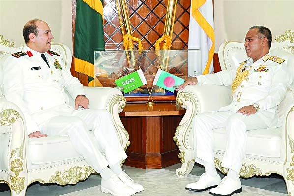 Saudi Navy Chief meets CNS