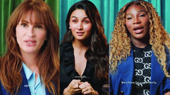 Alia Bhatt stars in Gucci video with Julia Roberts, Serena Williams