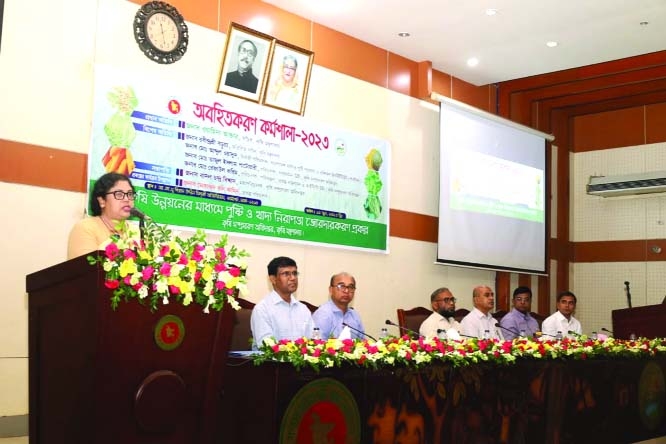 Workshop on food and nutrition held