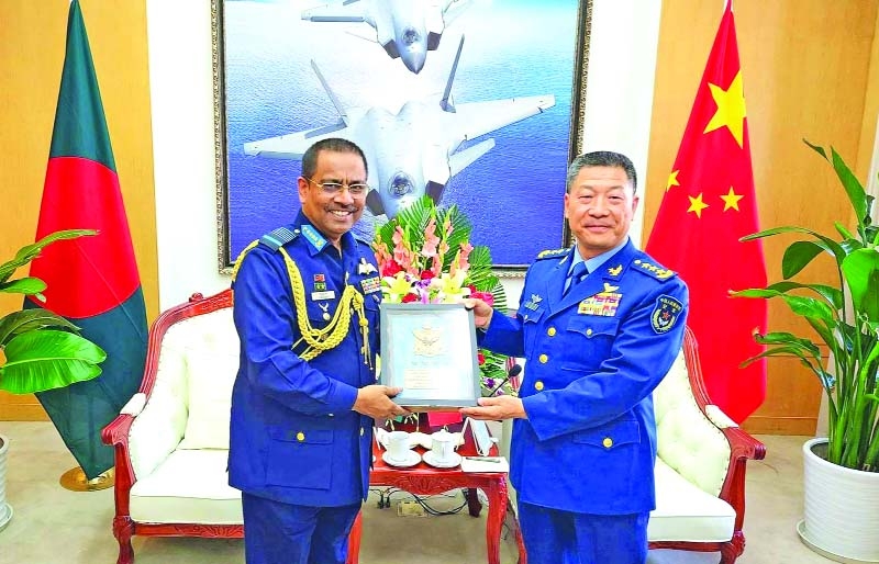BAF Chief returns home from China