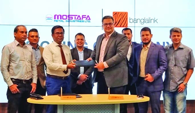 Banglalink brings advanced digital solutions to Mostafa Metal ...