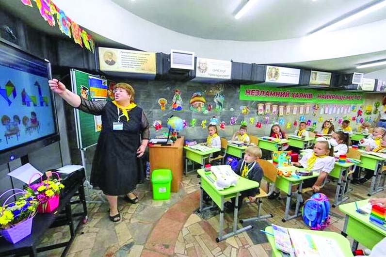 Ukraine to build first underground school in Kharkiv