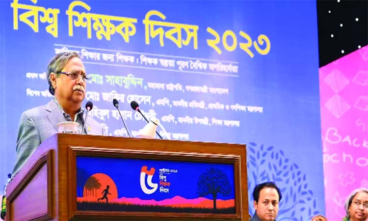 President calls for making teaching method international standard