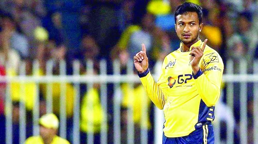 Shakib placed in highest category in PSL draft