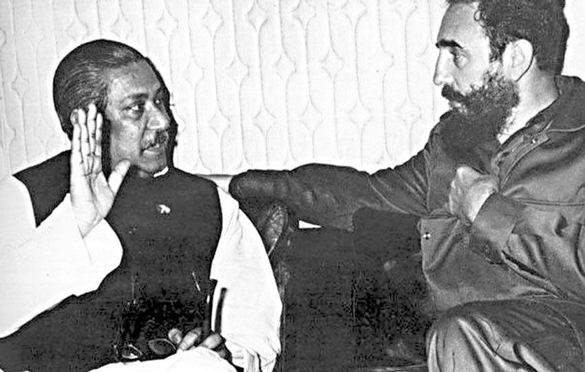 Cuba, Fidel Castro, Bangabandhu Sheikh Mujib and Bangladesh