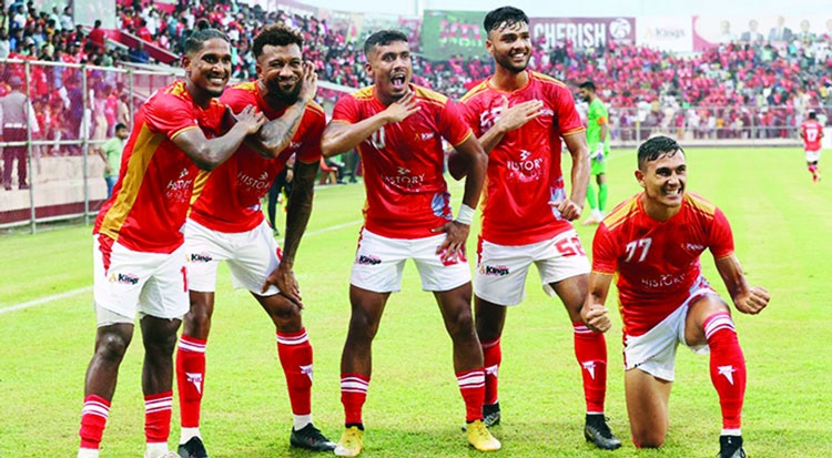 Bashundhara Kings become Champions beating Mohammedan