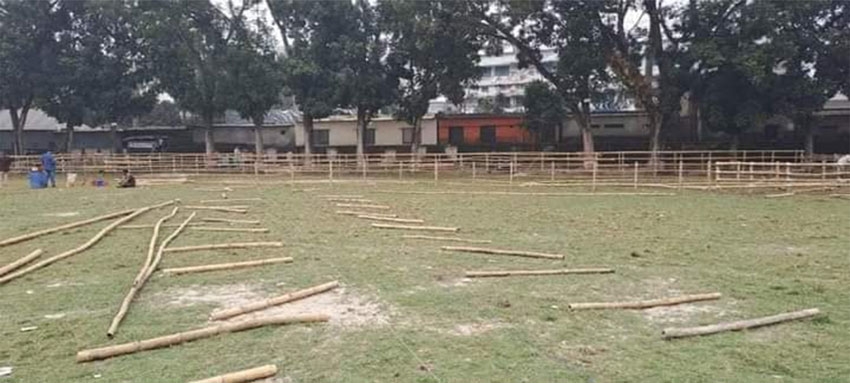 PM Hasina addresses election rally in Faridpur today