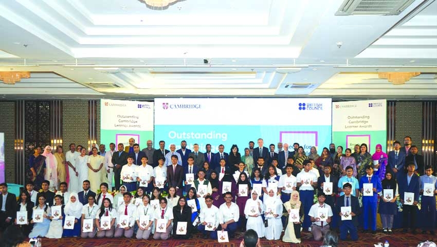 15 B'deshi students win Top in the World award in Cambridge Int'l exams