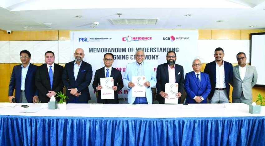 Confidence Group signs MoU with UCB Investment and others for strategic ...