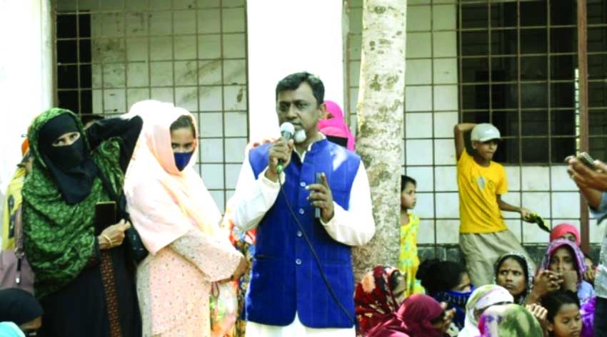 Eid gifts distributed among one lakh families in Bhaluka