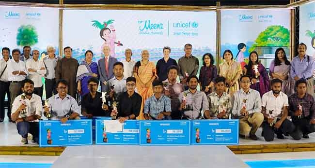 UNICEF awarded 15 journalists for focused on children