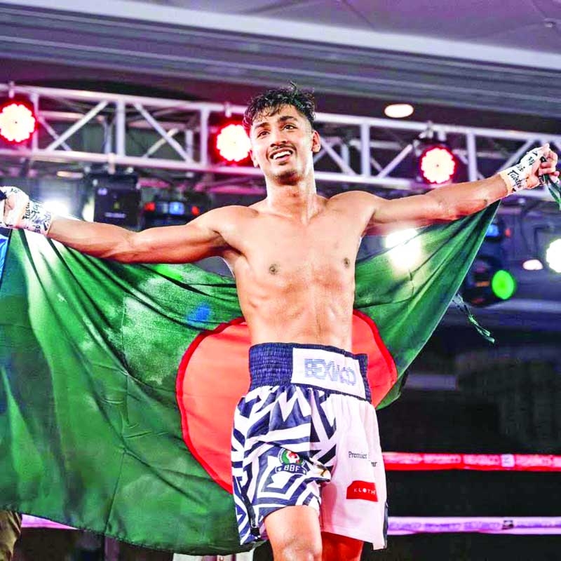 19-year-old Utshob taking Bangladesh to the global boxing ring