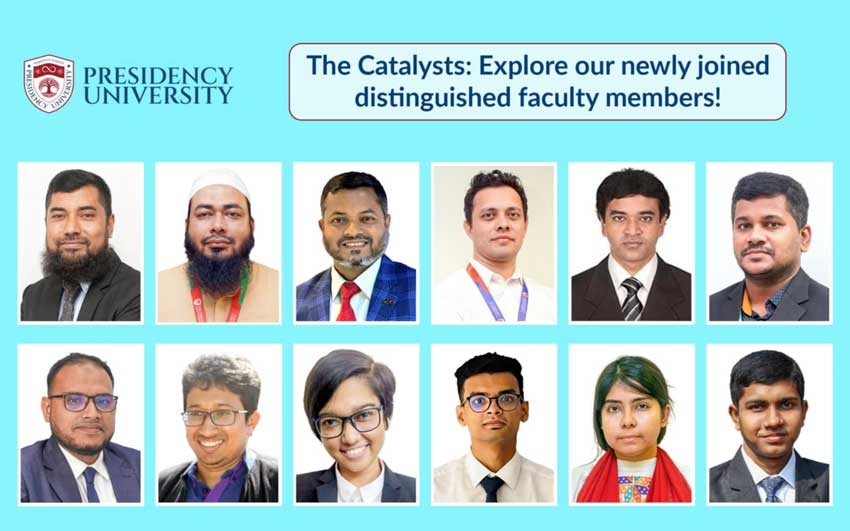 Catalysts: Explore newly joined distinguished faculty members of Presidency University
