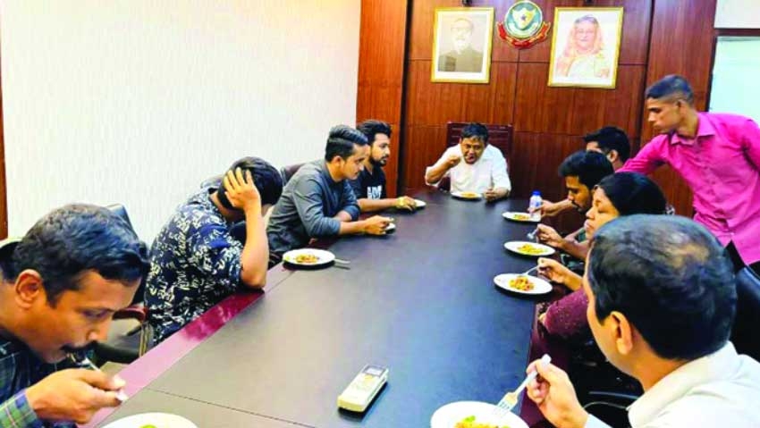 Don't mock the nation by dining with those in custody