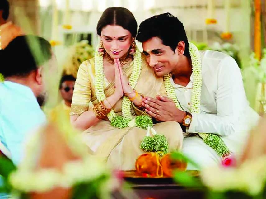 Actors Aditi Rao Hydari, Siddharth are now married