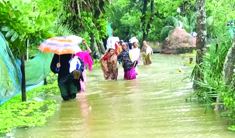 12 lakh people marooned in Noakhali flash flood