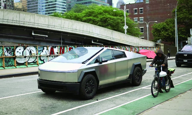 Tesla Cybertruck 'too big and sharp' for European roads 