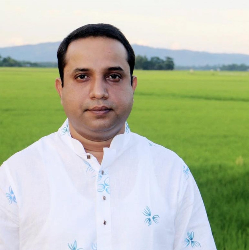 Salman Omar Rubel...a people-friendly BNP leader in Haluaghat 