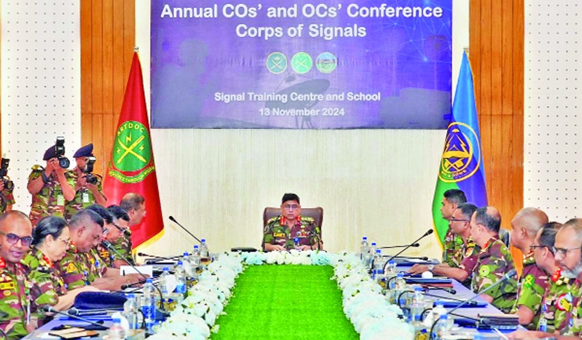 Army Signal Corps officers instructed to drive country forward 