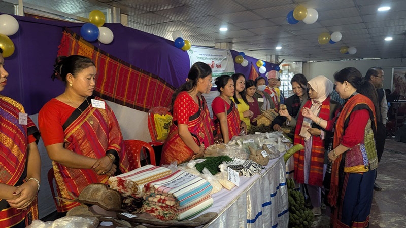Rangamati exhibition showcases indigenous women's handicraft products