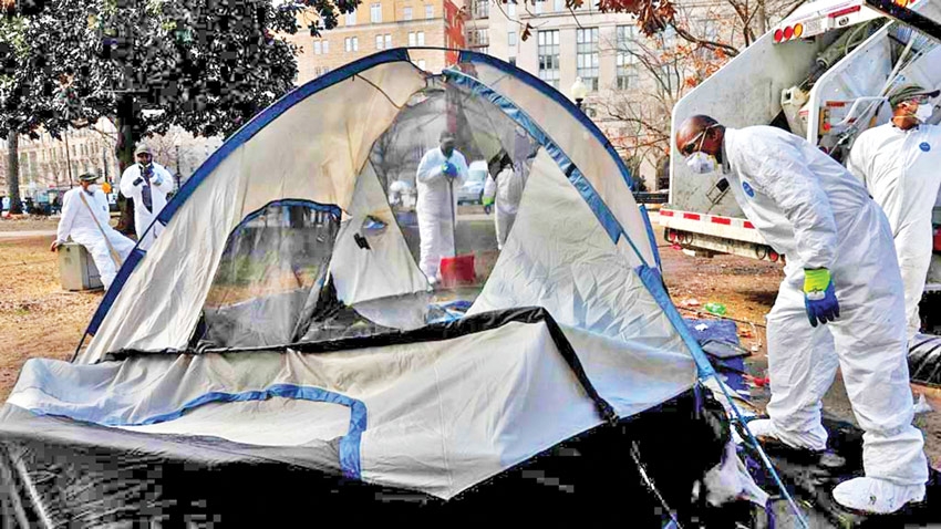 US cities grapple with homelessness