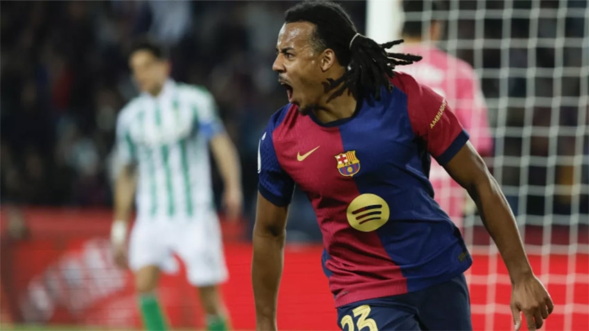 Barcelona reaches Copa del Rey  quarterfinals with 5-1 rout of Real Betis
