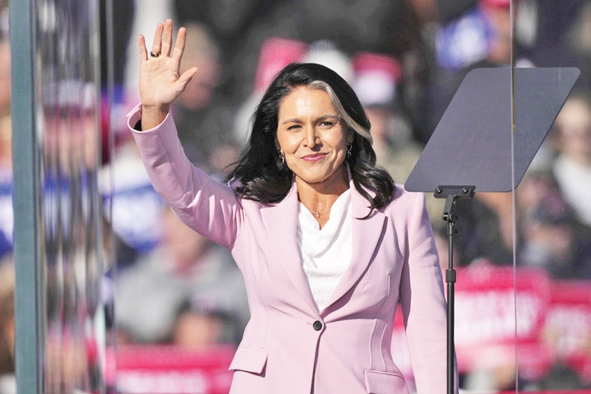 Tulsi Gabbard gets January 30 Intelligence hearing 