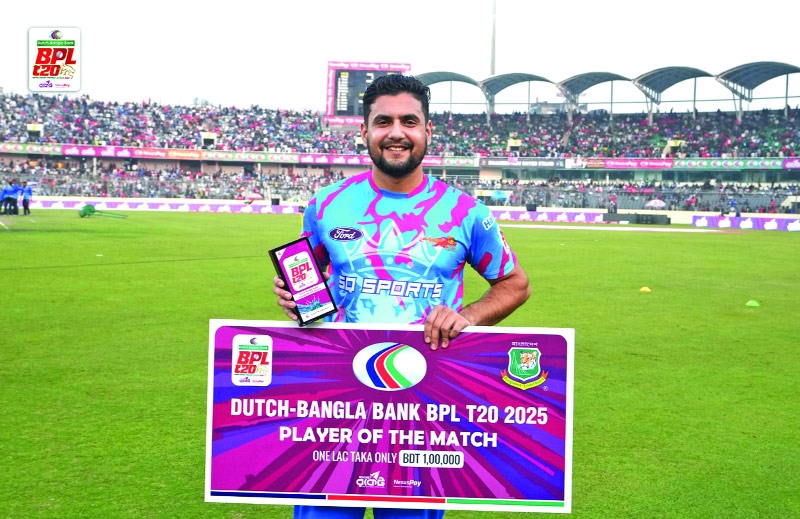 Haider Ali shines as Chittagong Kings through to BPL playoffs