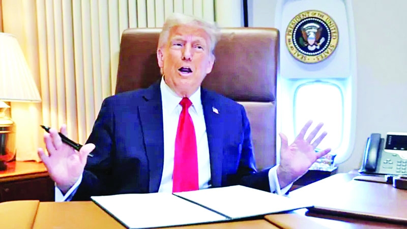 Trump says no right of return for Palestinians under Gaza plan