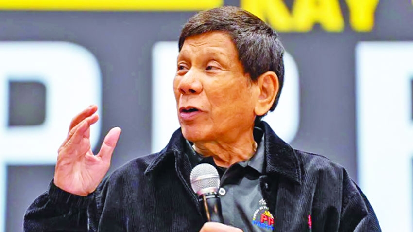 Philippines ex-leader Duterte on plane to the Hague after arrest