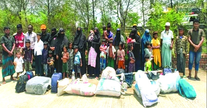35 Rohingya detained in Chattogram